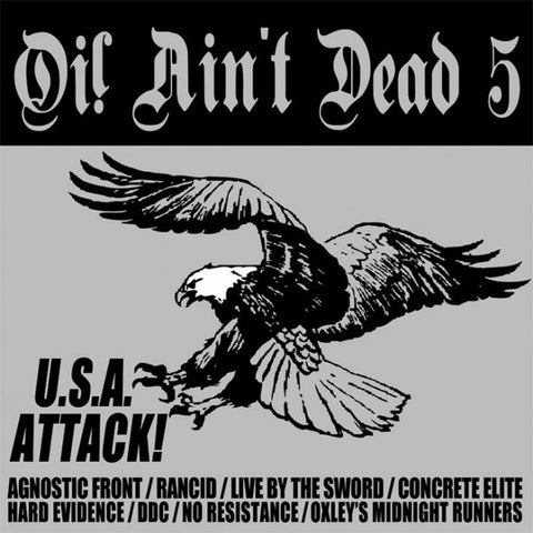 v/a - Oi! Ain't Dead 5 - USA Attack! LP DISTRO LP
