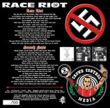Race Riot 59 - Smash Nazis (Cassette Tape, Limited to 100 hand #'d Pieces) CCM Cassette